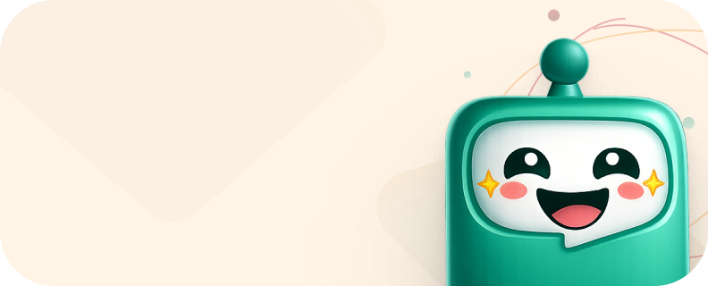 Widget — Starry-eyed delighted mascot expression, achievement unlocked